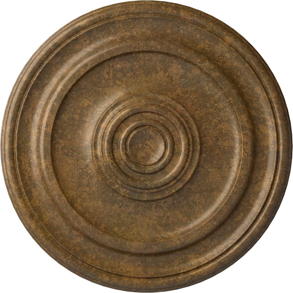 Ekena Millwork Kepler Traditional Ceiling Medallion (For Canopies up to 4 1/2"), 19 3/4"OD x 1 1/2"P, Rubbed Bronze CM20KPRZS - main